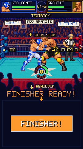 Picking a move after winning the lock-up
